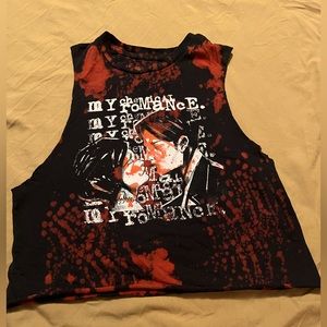 My Chemical Romance band cut-off tank